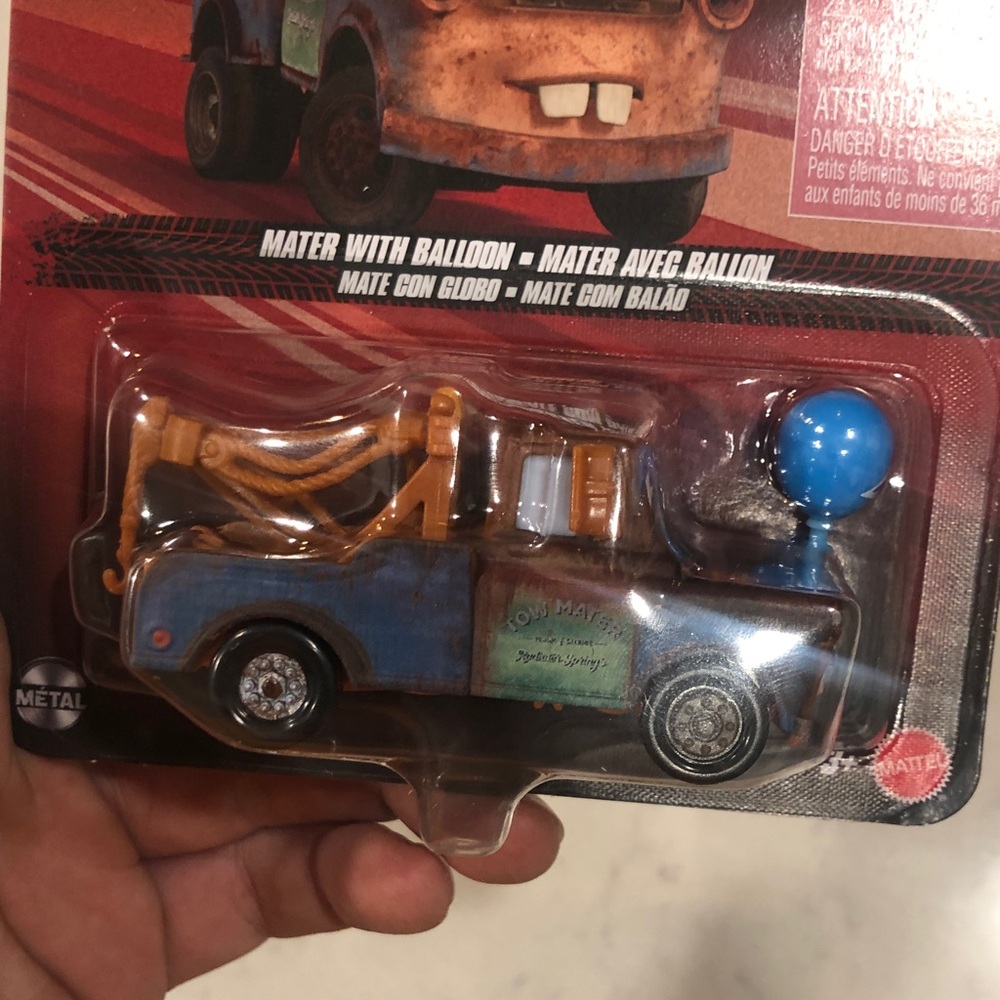 Pixar Cars Mater with Balloon Toy - Picture 6 of 7